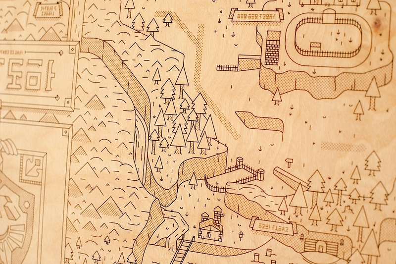 Illustration for article titled Accurate Zelda Map Means You'll Never Get Lost In The Woods Again